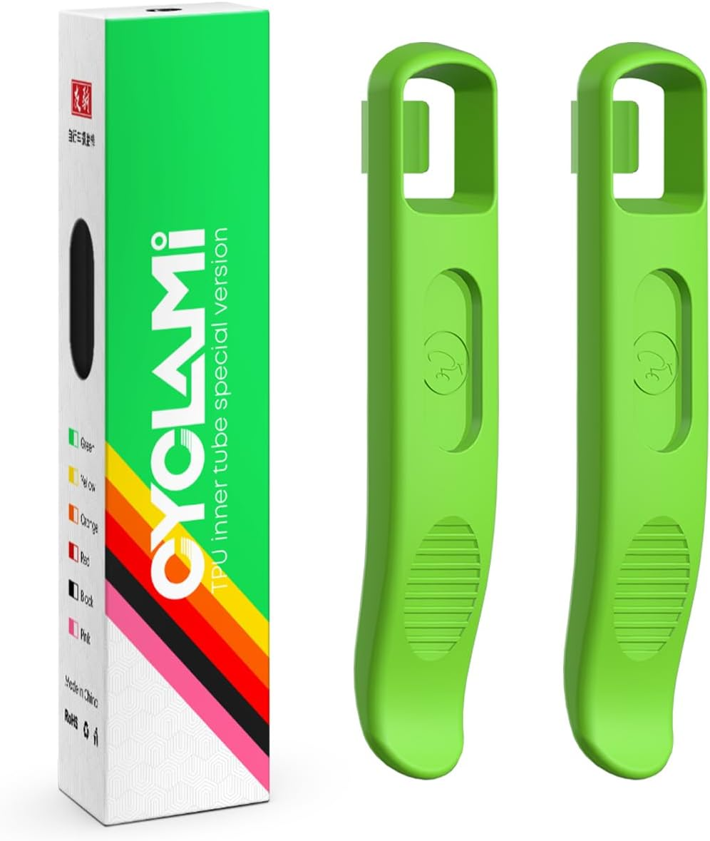 Ultra Strong Bike Tire Levers | Bicycle Tube Changing Tool | 2 Pack image number 6