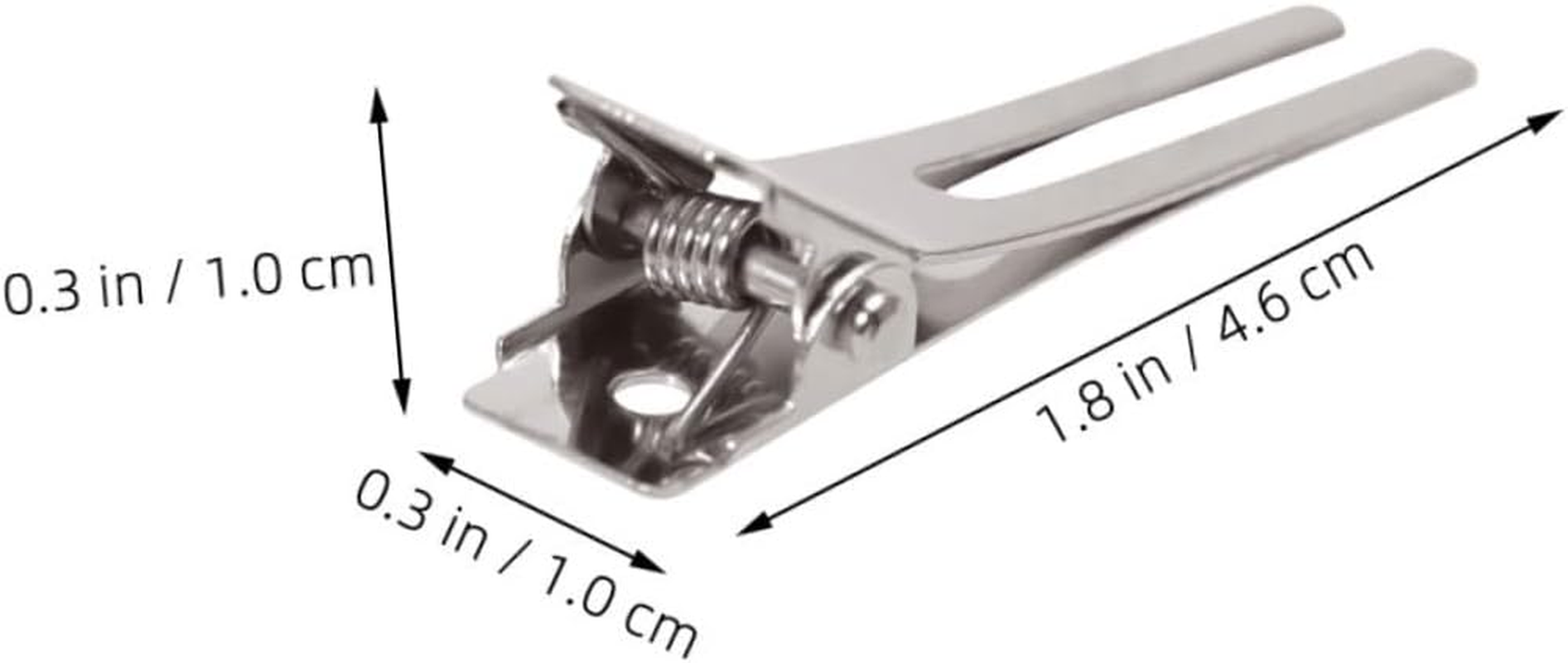 PLAFOPE 35Pcs Professional Metal Alligator Hair Clips for Barbers and Hairstylists Non-Slip Sectioning Clips for Salon Hair Styling Secure Grip for All Types