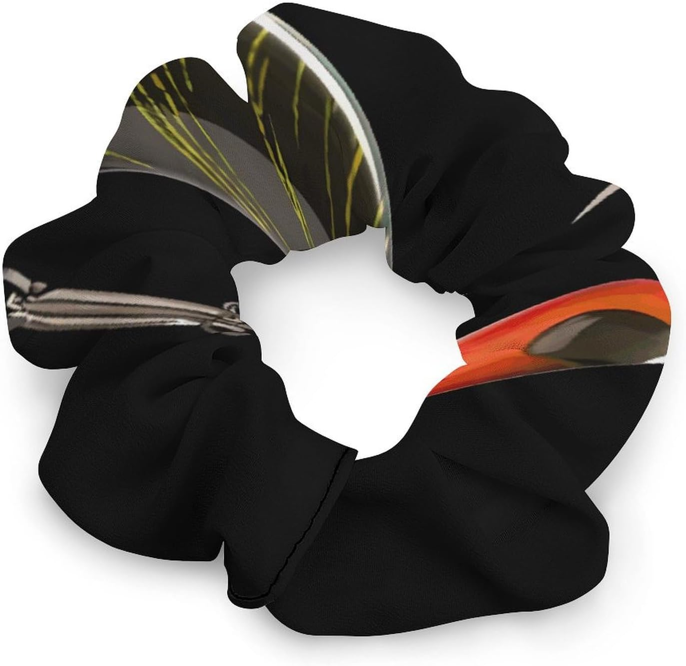 Hair Scrunchies,Fishing Lur Hair Bands,Scrunchy Hair Ties Ropes,Scrunchy Hair Ties for Women Girls Hair Accessories image number 6