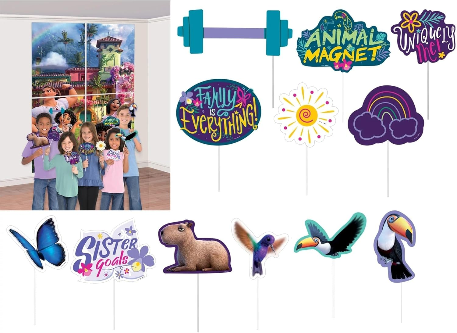 Amscan Pokemon Classic Scene Setter with Props (Pack of 16) image number 5