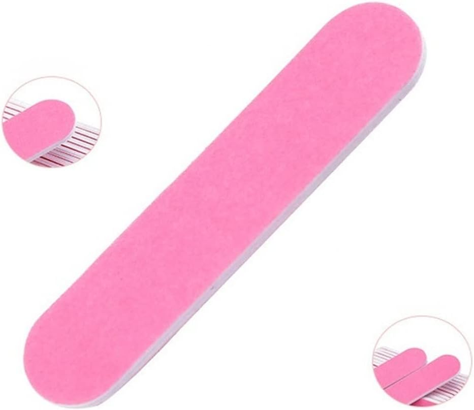 TRUSTTWO 20Pcs Mini Professional Nails Files Art Tools Sand Emery Board Sandpaper Double-Sided Nail Buffer the New image number 2