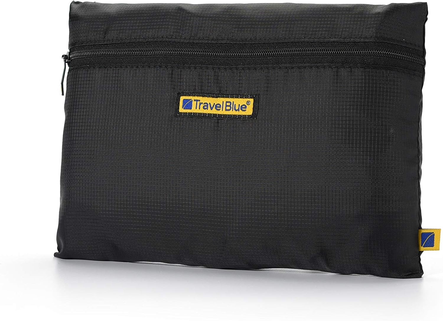 Ravel Blue Foldable Duffle Bag &ndash; Lightweight 16L, 30L, 48L & 60L Holdall &ndash; Compact Bag for Men & Women, Gym, Shopping & Overnight Use &ndash; Durable Polyester with Trolley Strap (Black, Large (48L))