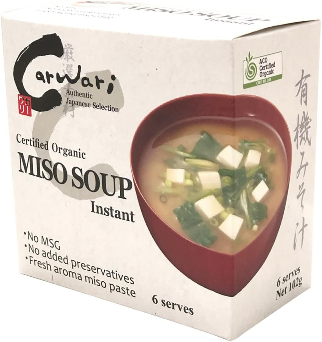 Carwari Organic Instant Miso Soup 102G