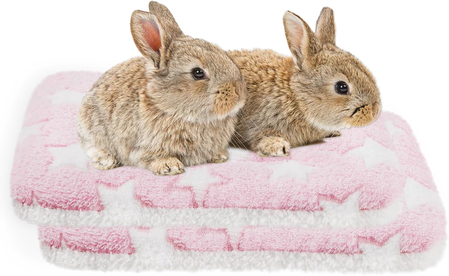 Amakunft 2 Pcs Guinea Pig Bed Mat Washable, Rabbit Winter Bed Pad for Indoor, Warm Small Animal Bed Mattres, Fleece Sleeping Pad for Bunny, Rat, Hedgehog, Sugar Glider, Chinchilla image number 4