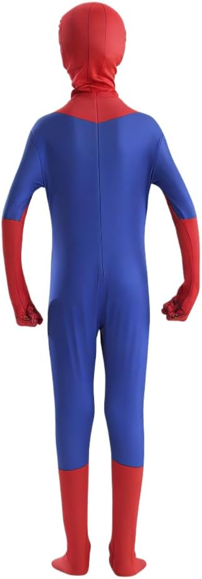 AUTOWT Superhero Cosplay Costume, Spandex Hood Jumpsuit, Halloween Christmas Birthday Party Spider Cosplay Suit for Children Kid Boys, 3D Style