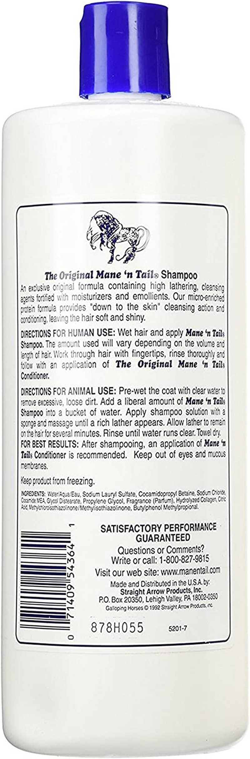 Mane 'N Tail - the Original Shampoo - 32Oz - 946Ml - Value Size image number 1