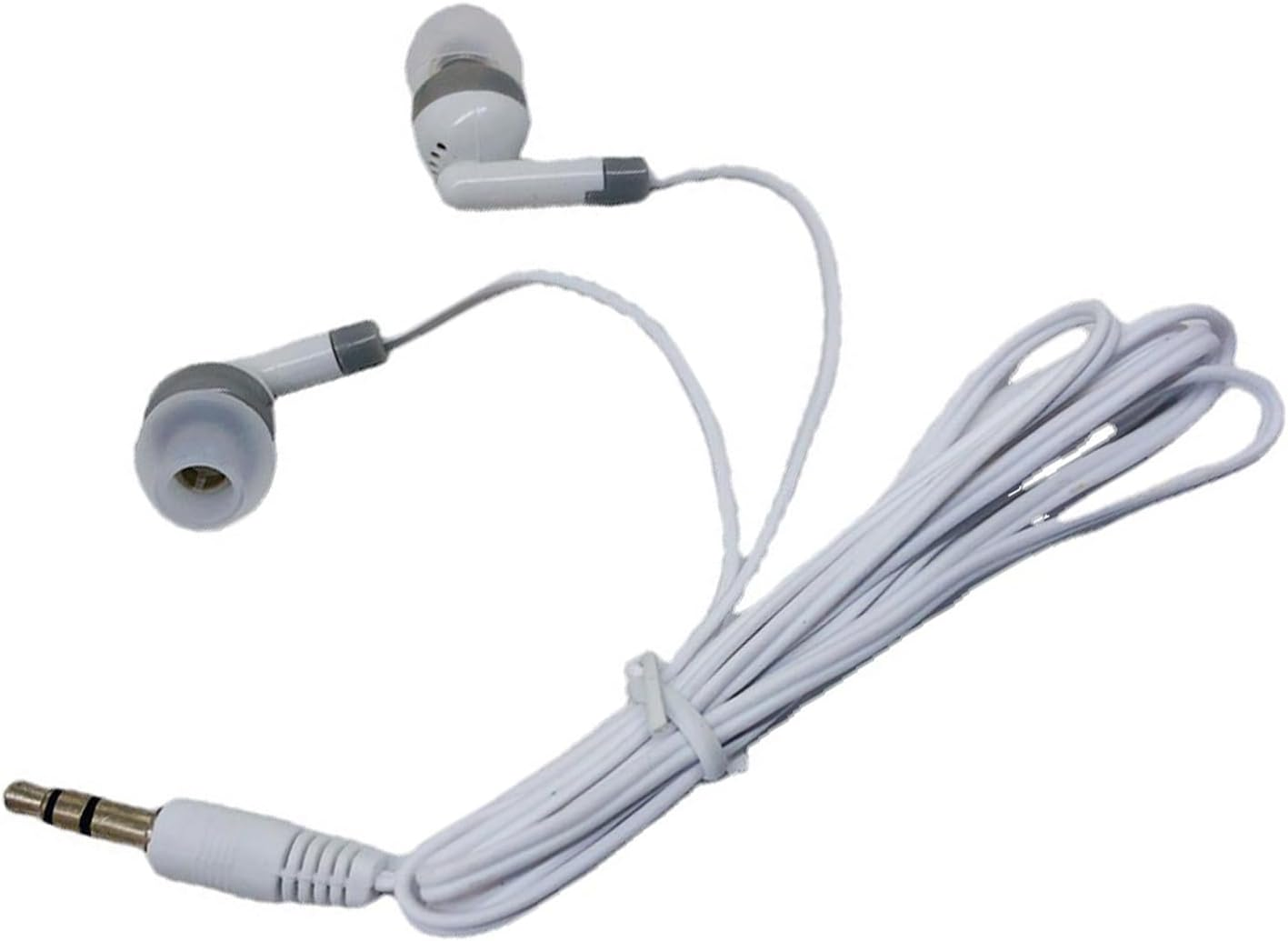 3.5Mm In-Ear Cord Earphone for Smartphone Earphones Sound Powerful Bass Noise Isolating Multifunction Earpiece Noise Isolating in Ear Earphones - Black image number 2