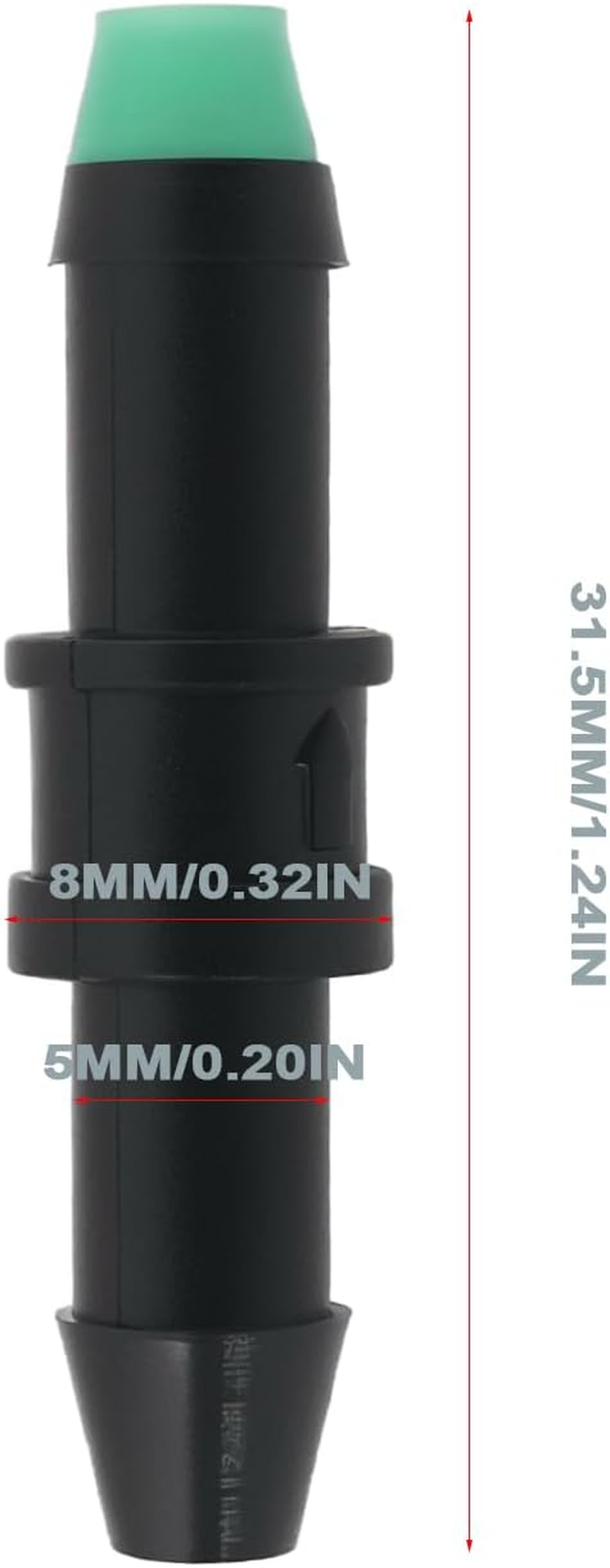 Emsea 4 Pieces Car 4 Mm Return Valve for Windscreen Washer System Check Valve One Way Return for 4 Mm Inner Diameter Windscreen Washer Pipes 0.1Bar image number 5