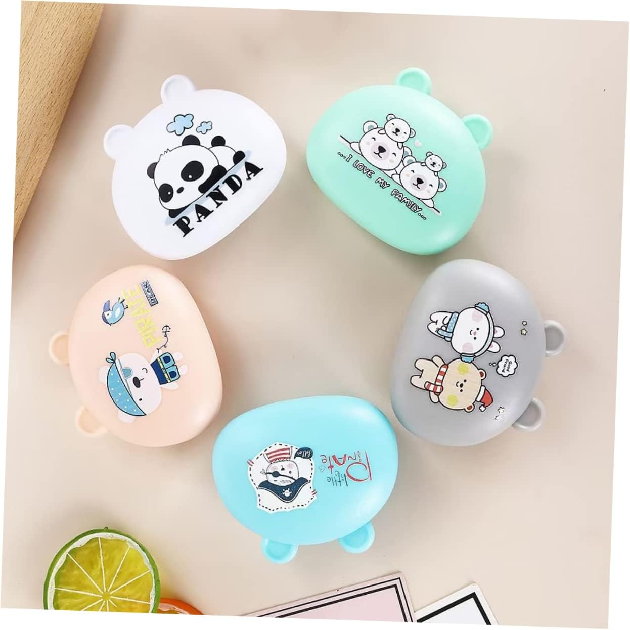 LIGIGWASH In-Ear Earbuds Wired Earphones with Microphone Universal Earphone Compatible with Popular Smartphone Brands Pink Wire Headphone for Mobile Phone Use image number 3