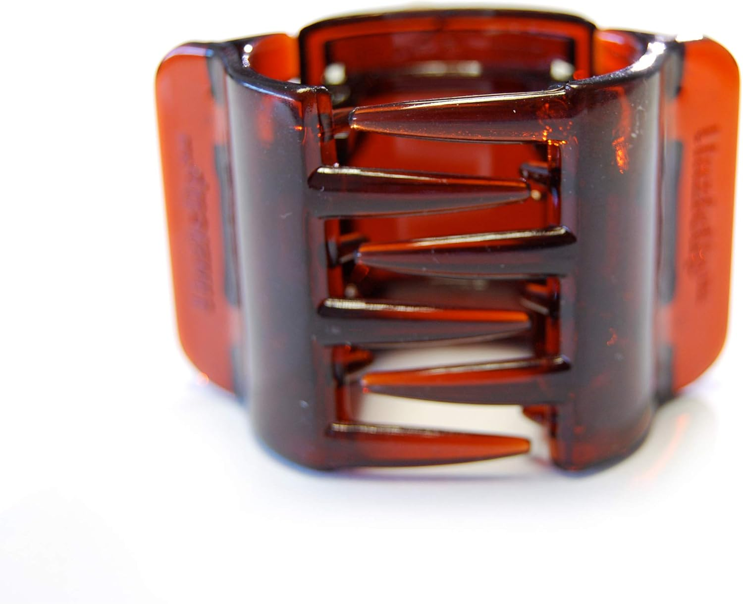 Allure Style Accessories Linziclip Midi 2-Pack, Black and Tortoiseshell, Modern Unisex Hair Clip, 2 Count, 2.25''W X 1.5''H X 1.5''D image number 1