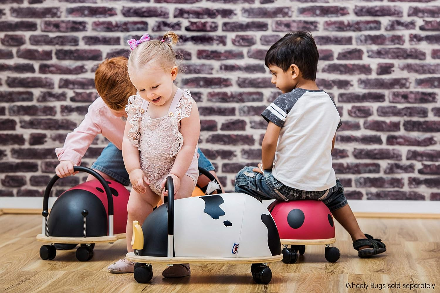 Large Cow Ride on Wheely Bug image number 4