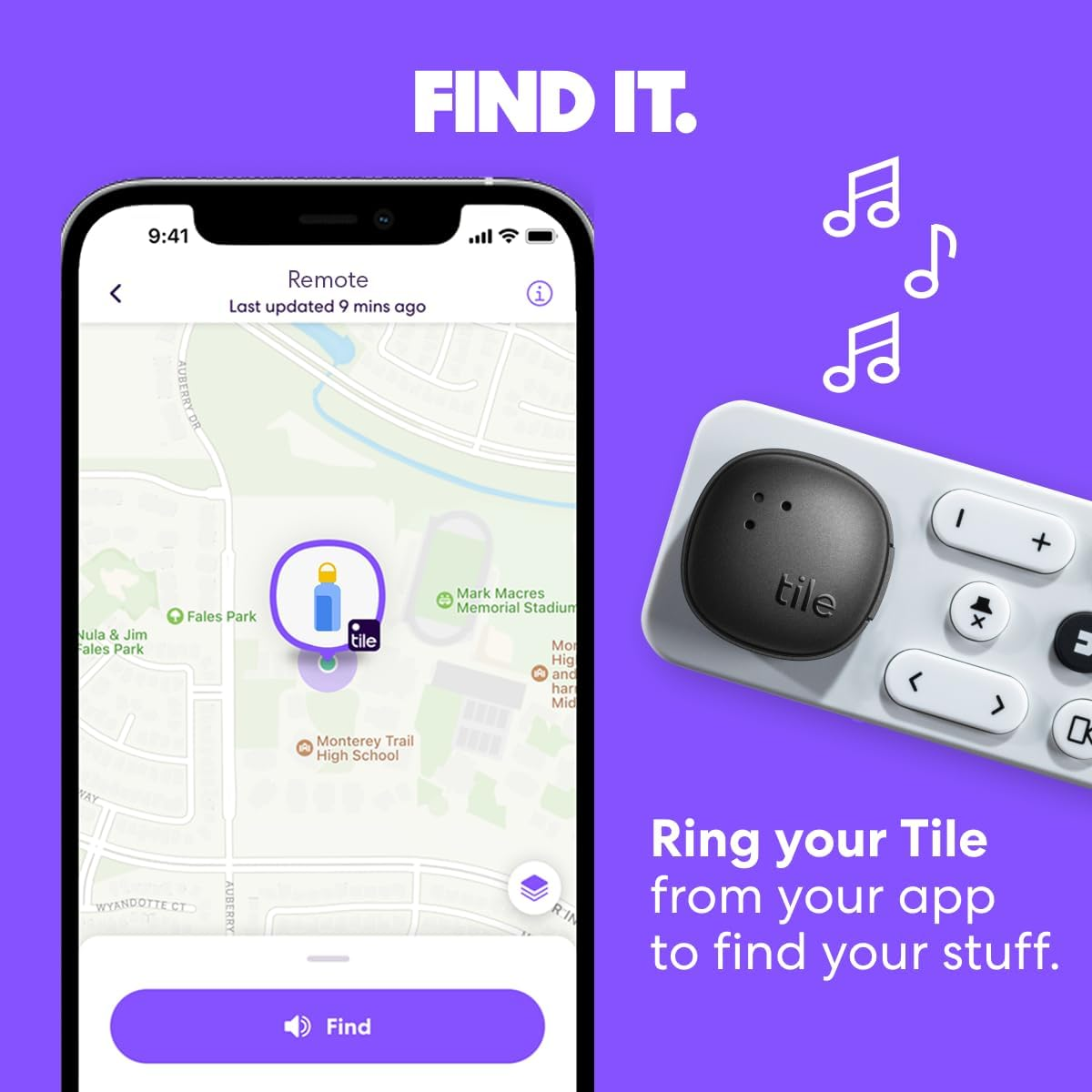 Tile by Life360 Essentials (2024) - Bluetooth Trackers & Item Locators for Keys, Wallets, Remotes & More; Easily Find All Your Things. Both Ios and Android Compatible. 4-Pack (Mates/Slim/Sticker) image number 1