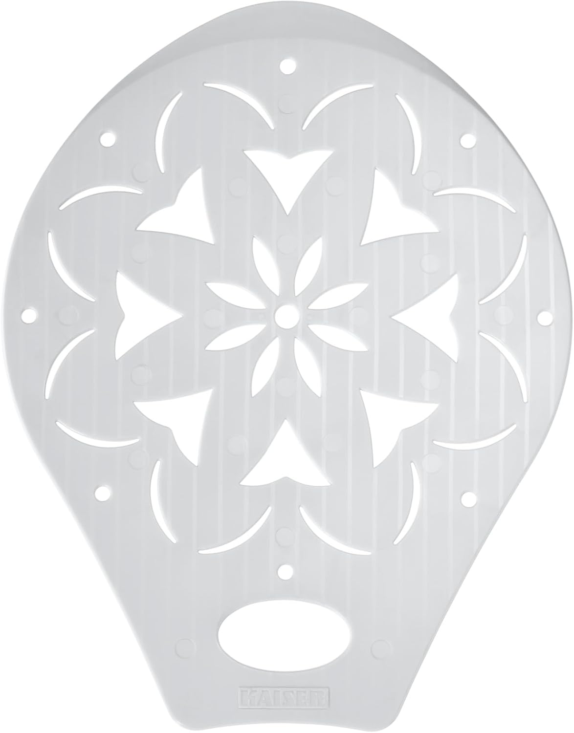 Original Kaiser Classic Cake Server Plastic 37 Cm, Decorative Stencil with Hanging Eyelet, Cake Saver, Cake Server with Flattened Edge, Attractive Cake Decoration, White image number 2