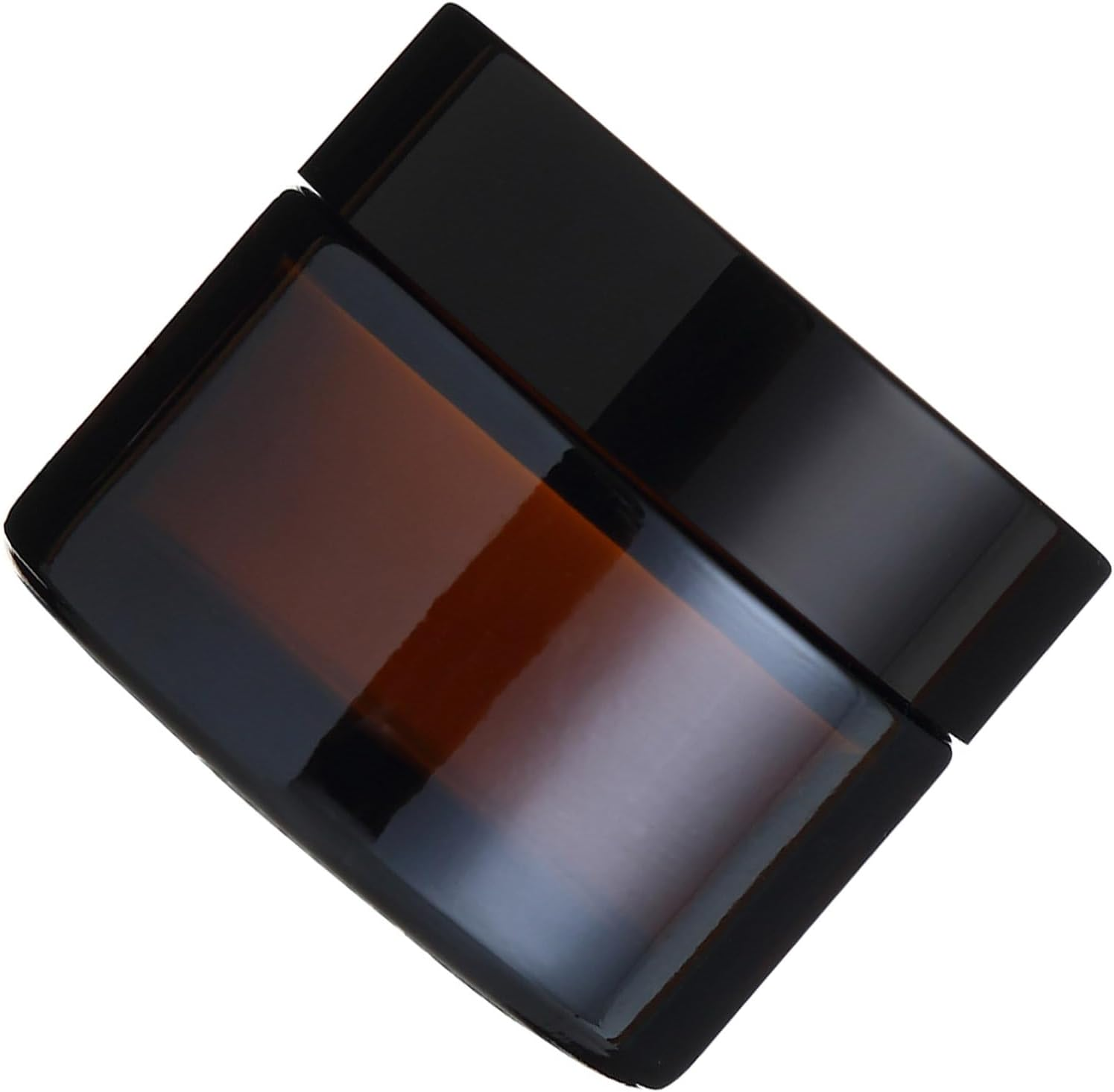 Cosmetic Jar, Brown Light Proof Makeup Sample Container for Cream (30G) image number 3