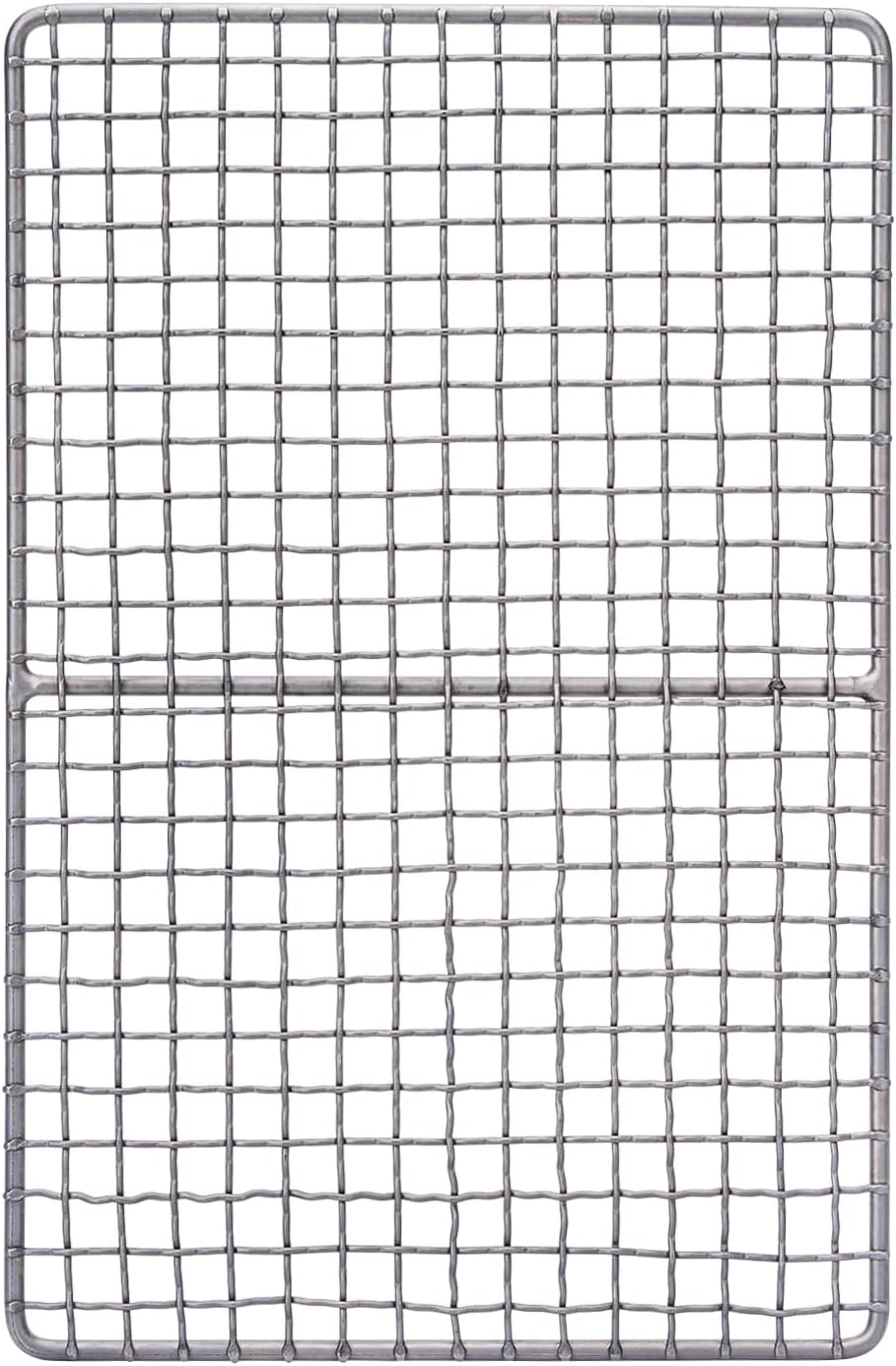 Boundless Voyage Grill Grate, Camp BBQ Roasting Grill Ultralight Titanium Plate Durable Mini Charcoal Barbecue Broiler for Home Garden Outdoor Beach Picnic Hiking Camping Backpacking Ti2022C