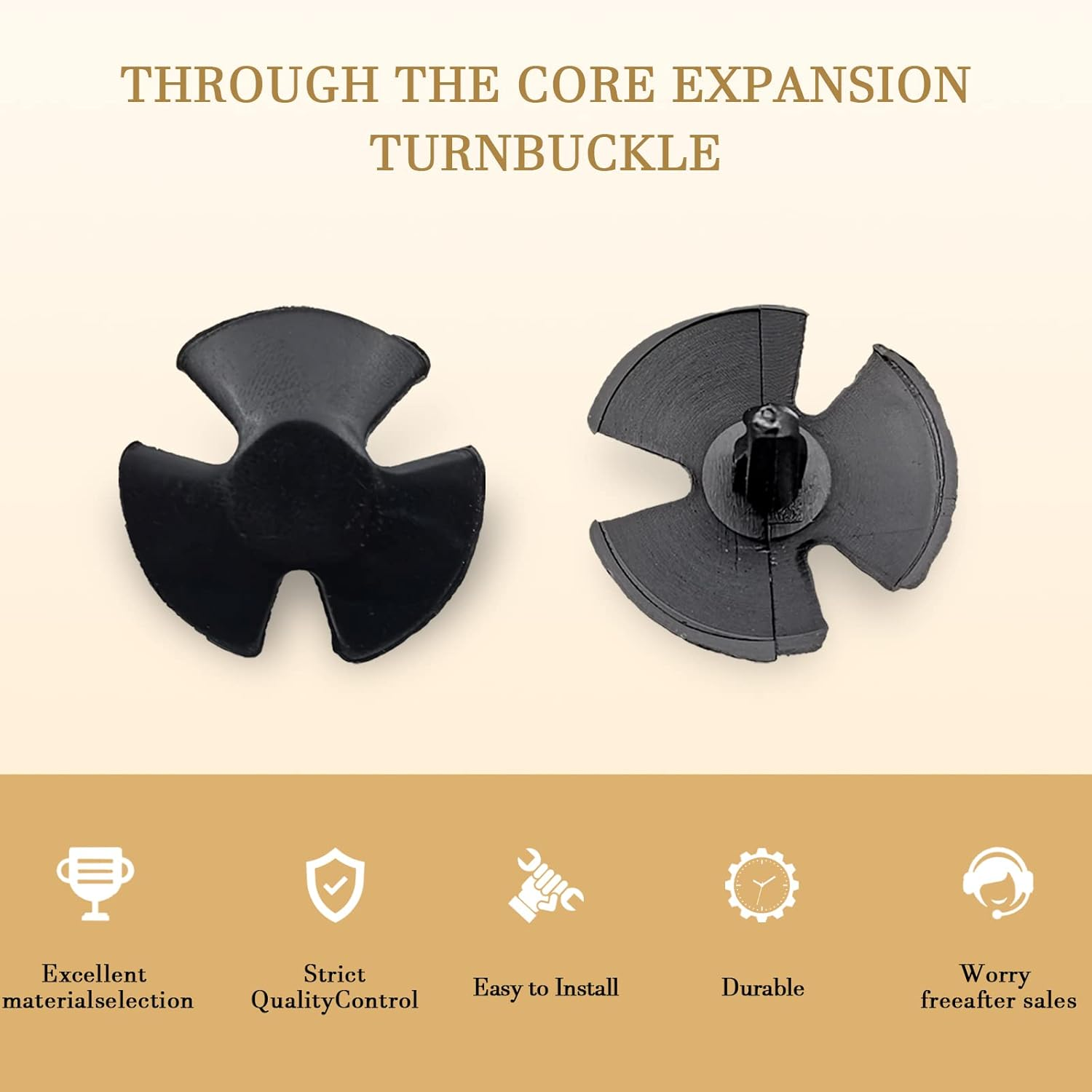 20Pcs Hood Insulation Retainers OEM 4878883AA Replace LH LHS Nylon Clip Plastic Retainers Fasteners Push Type Push Pin Screws, Automotive Replacement Parts Compatible with Chrysler, Jeep, Dodge, Ram