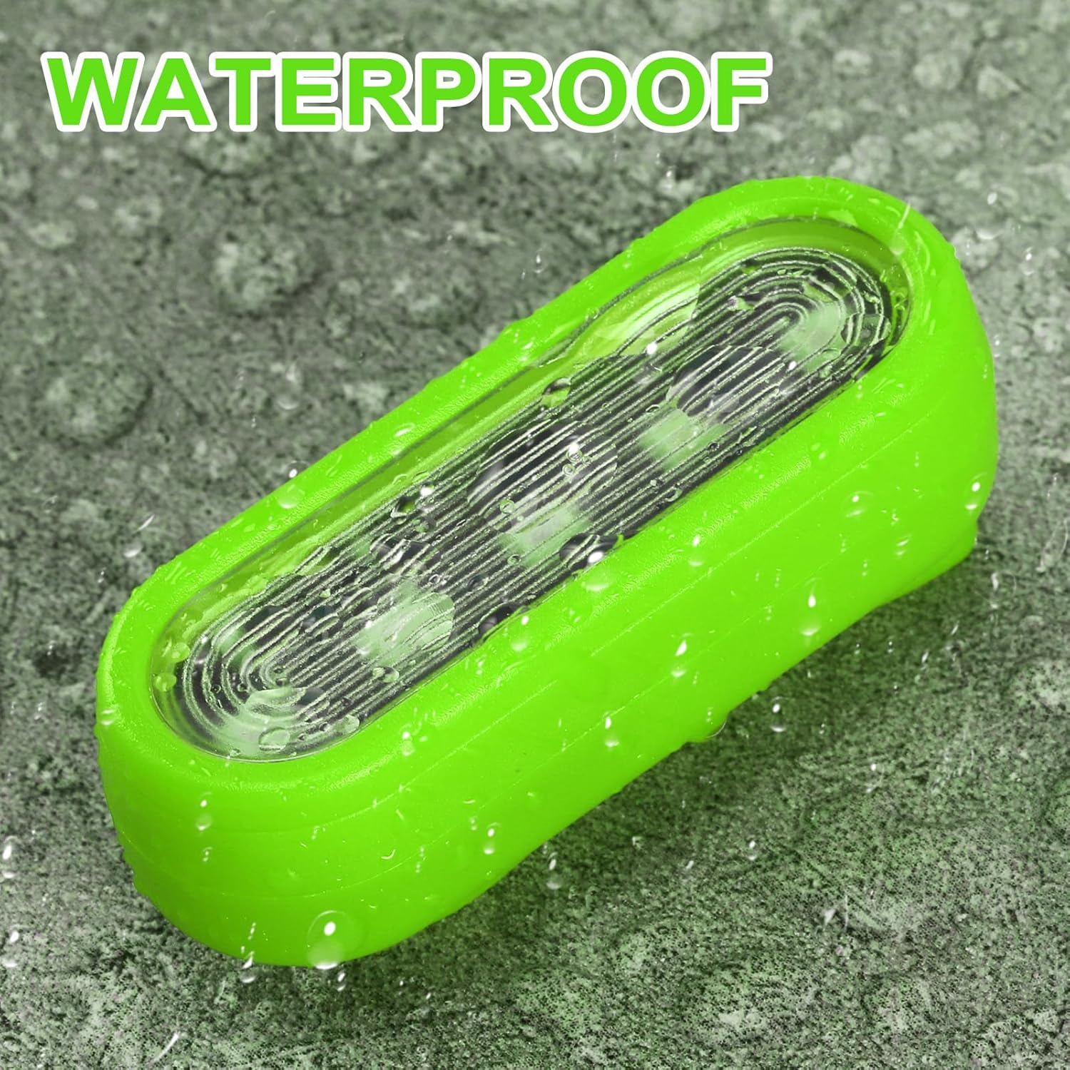 Running Light for Runners, USB Rechargeable Safety Lights for Walking at Night Clip on Torch Waterproof Compact LED Flashlight Work Light Emergency Warning Flashing, for Camping Hiking Dog Walking image number 4