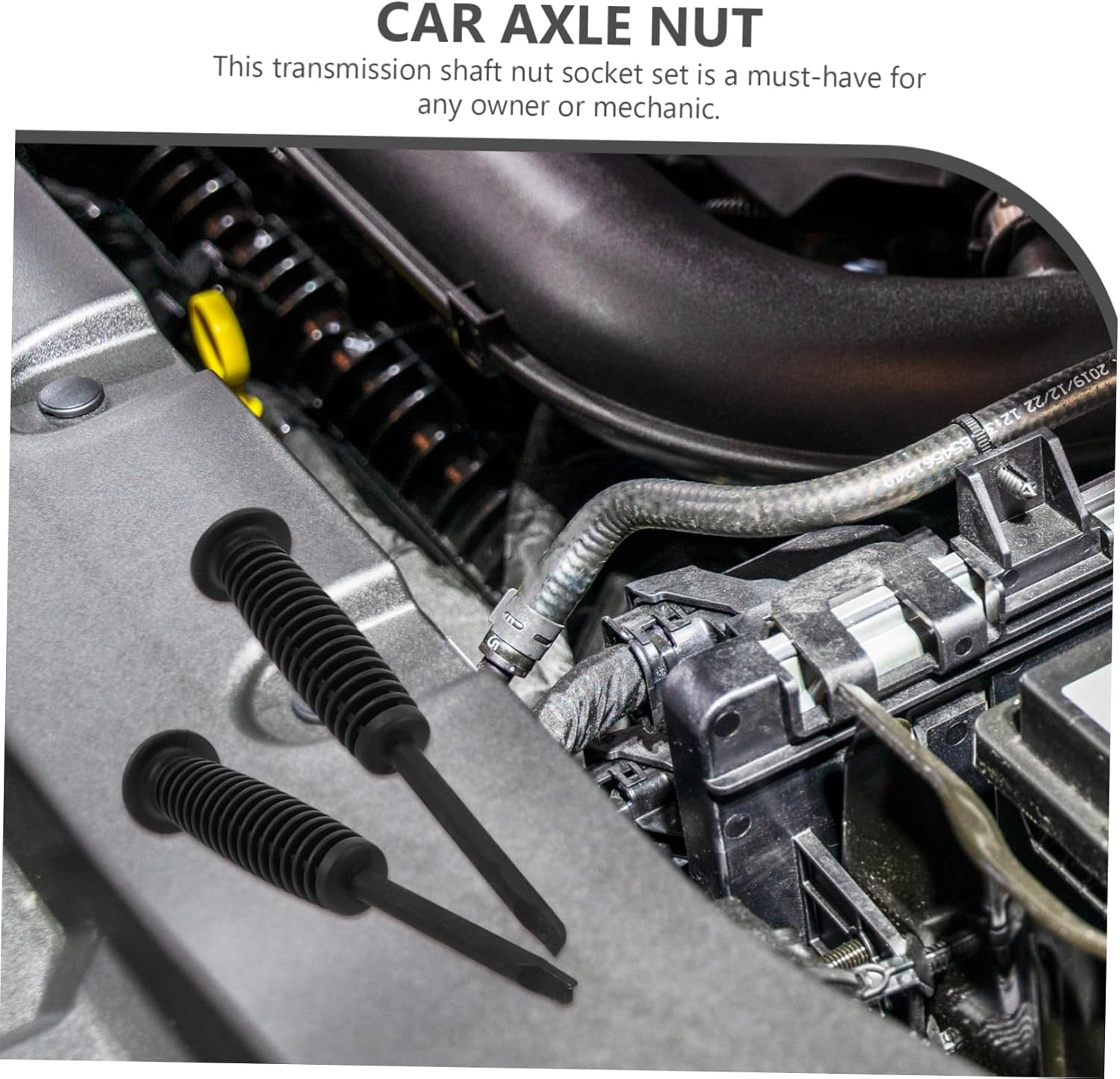 TINEASUR Car Axle Nut Removal and Installer Tool 2Pcs Set Automotive Drive Shaft Nut Remover Repair Tool for Motorbike and Car Maintenance image number 3