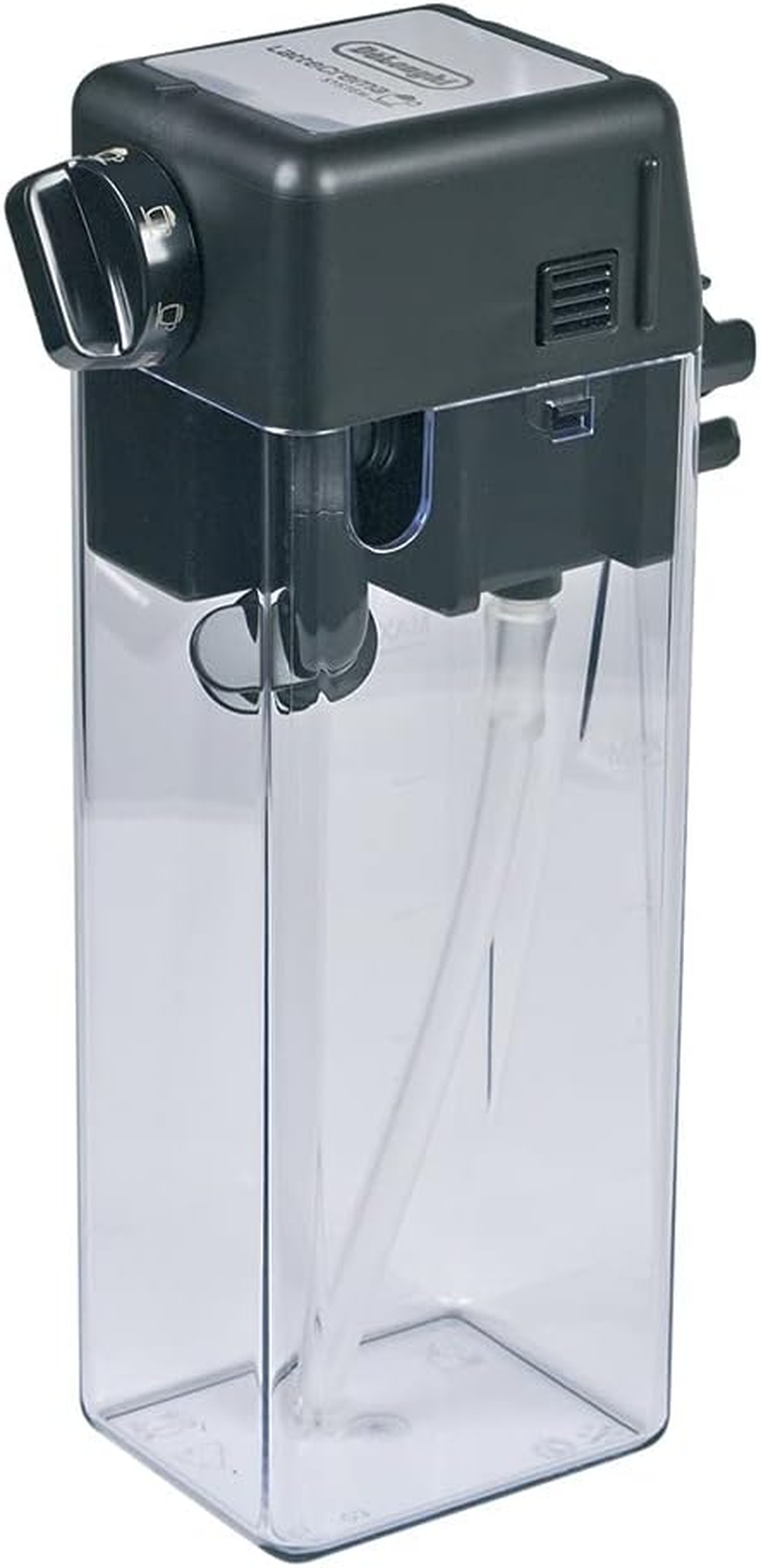 De'Longhi Milk Jug Carafe DLSC014, Compatible with De'Longhi Primadonna Elite Fully Automatic Coffee Machines, Clear