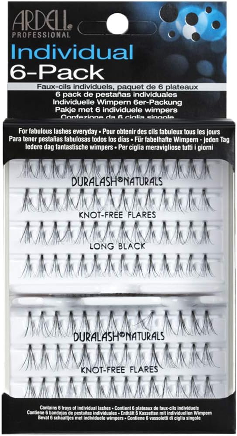 Ardell Duralash Knotted Short Individual Flare Lashes, Brown, Short