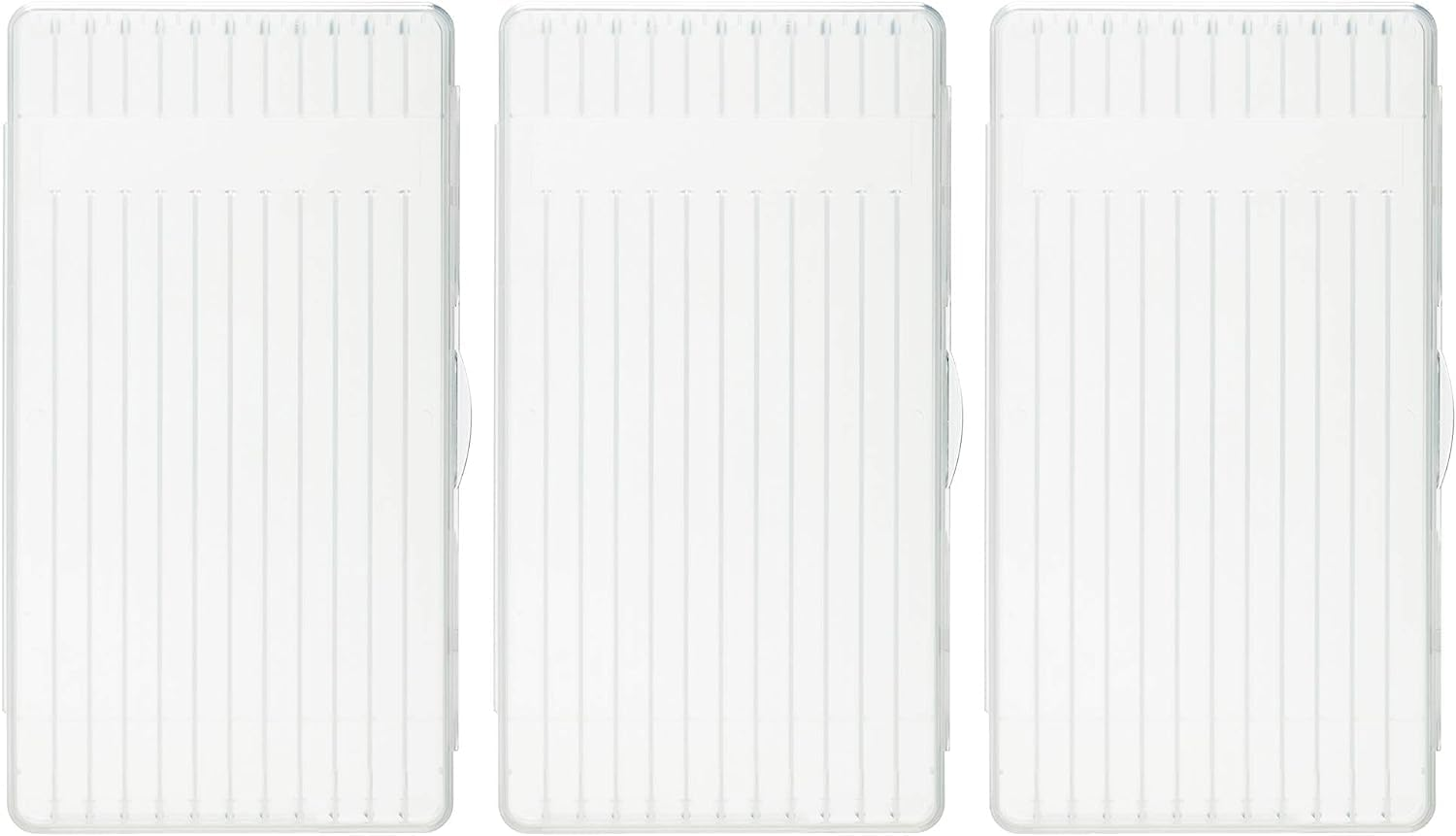 Nakabayashi Artem CP-TCS12-3P Transparent Colored Pencils Case for 12 Pens Pack of 3 image number 1