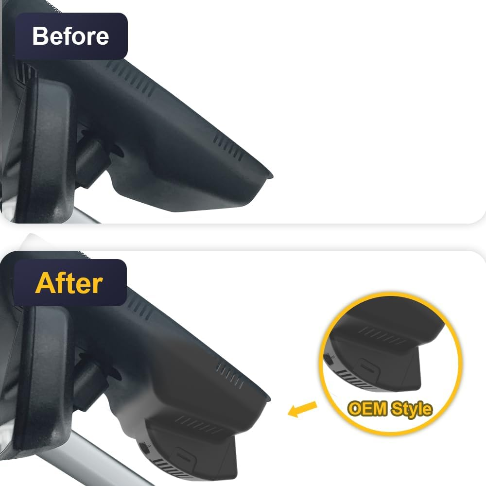 Fitcamx 4K Dash Cam Suitable for Hyundai Tucson 2022-2025 (Right Hand Drive Car), Integrated OEM Look, 2160P UHD Video, Built-In Wifi & APP Collision Sensor, Loop Recording, Easy to Install, 64GB Card image number 4