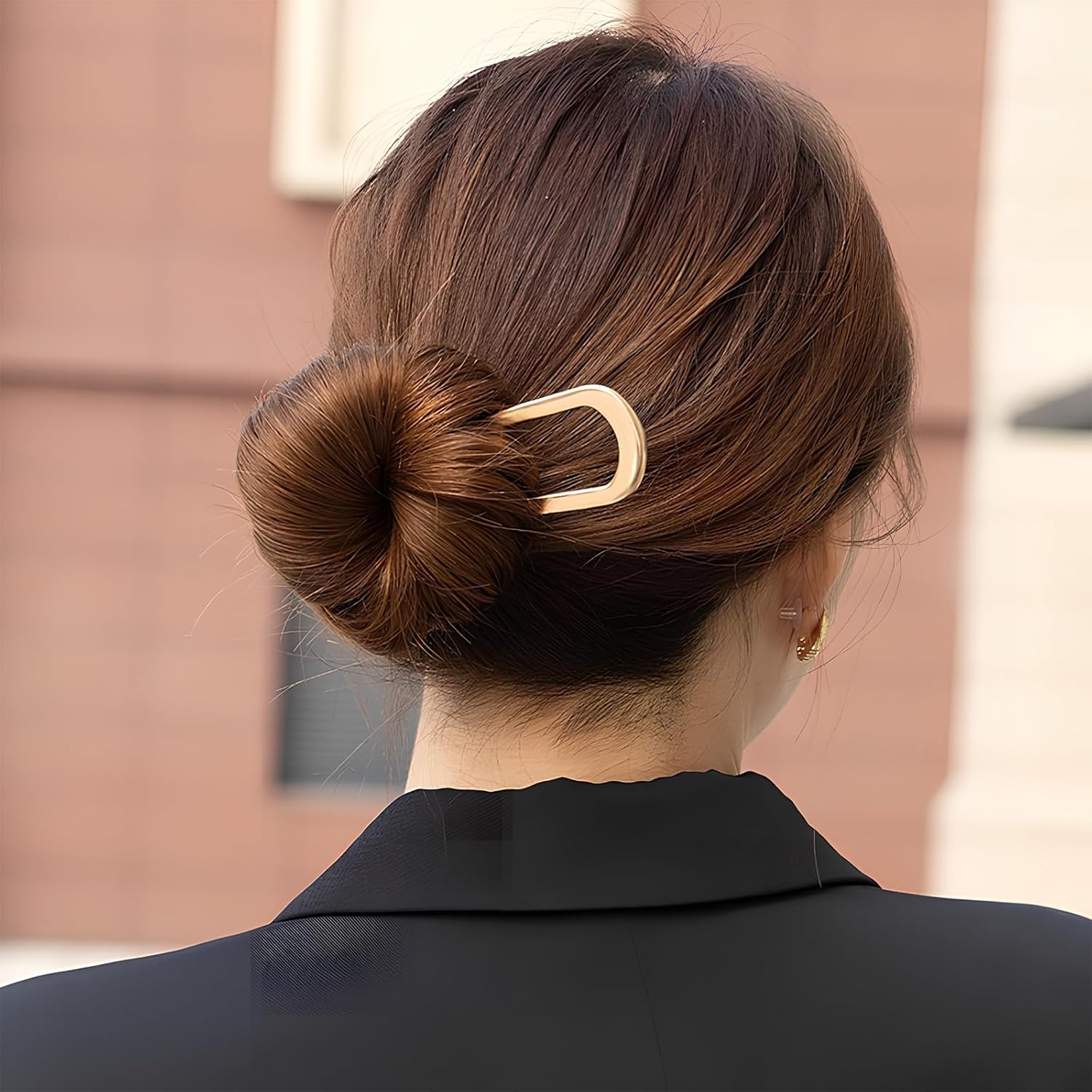 French Hair Pins, 6 Different U Shaped Hairpins, Delicate Hair Accessories for Women, Hair Clips for Ceremonies, Graduations, Exquisite Occasions