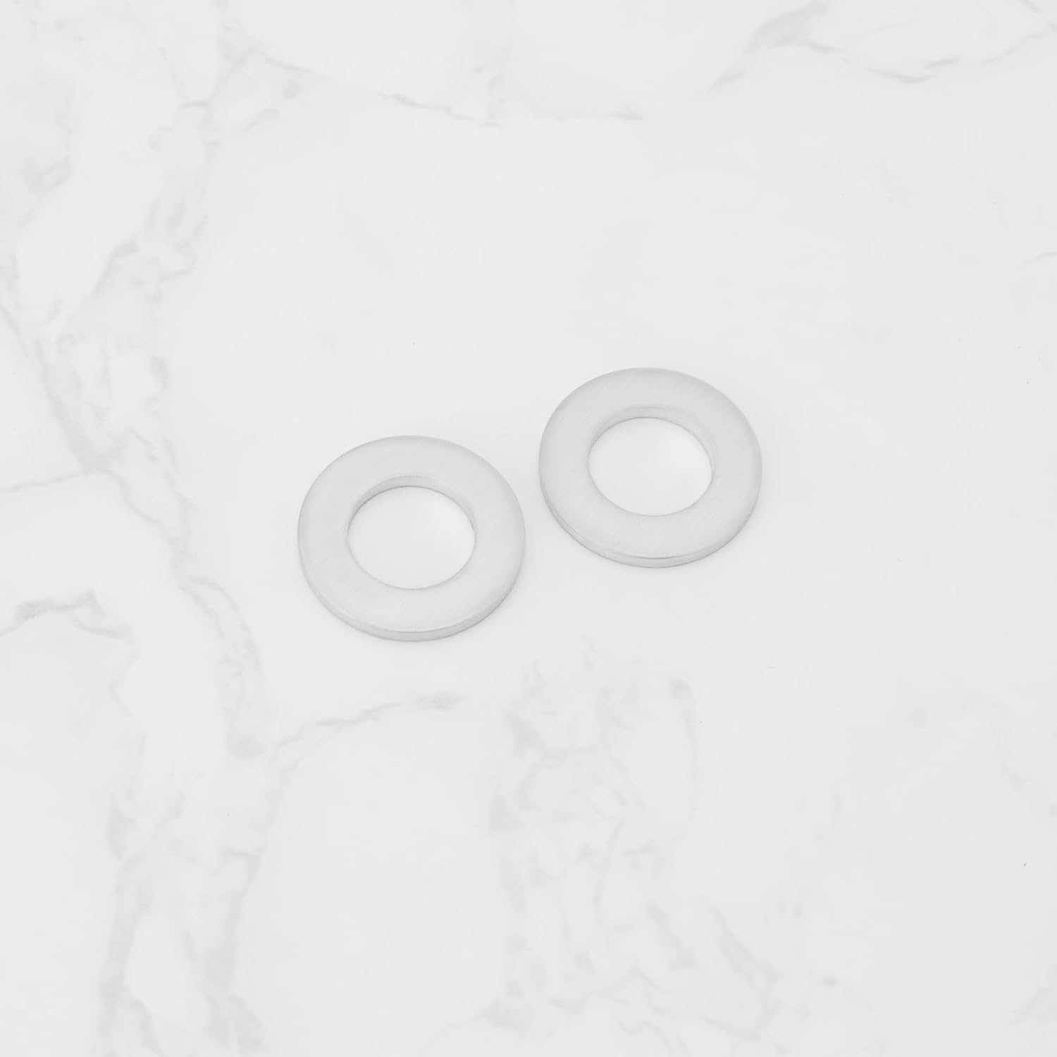 20PCS Oil Drain Plug Gaskets Compatible with Kawasaki Ninja H2 SX (ZX1002PPFNN)/W800 (EJ800EPFNN) OE 92065-097 Outer Diameter 22Mm Inner Diameter 12Mm Height 2Mm Aluminum image number 1