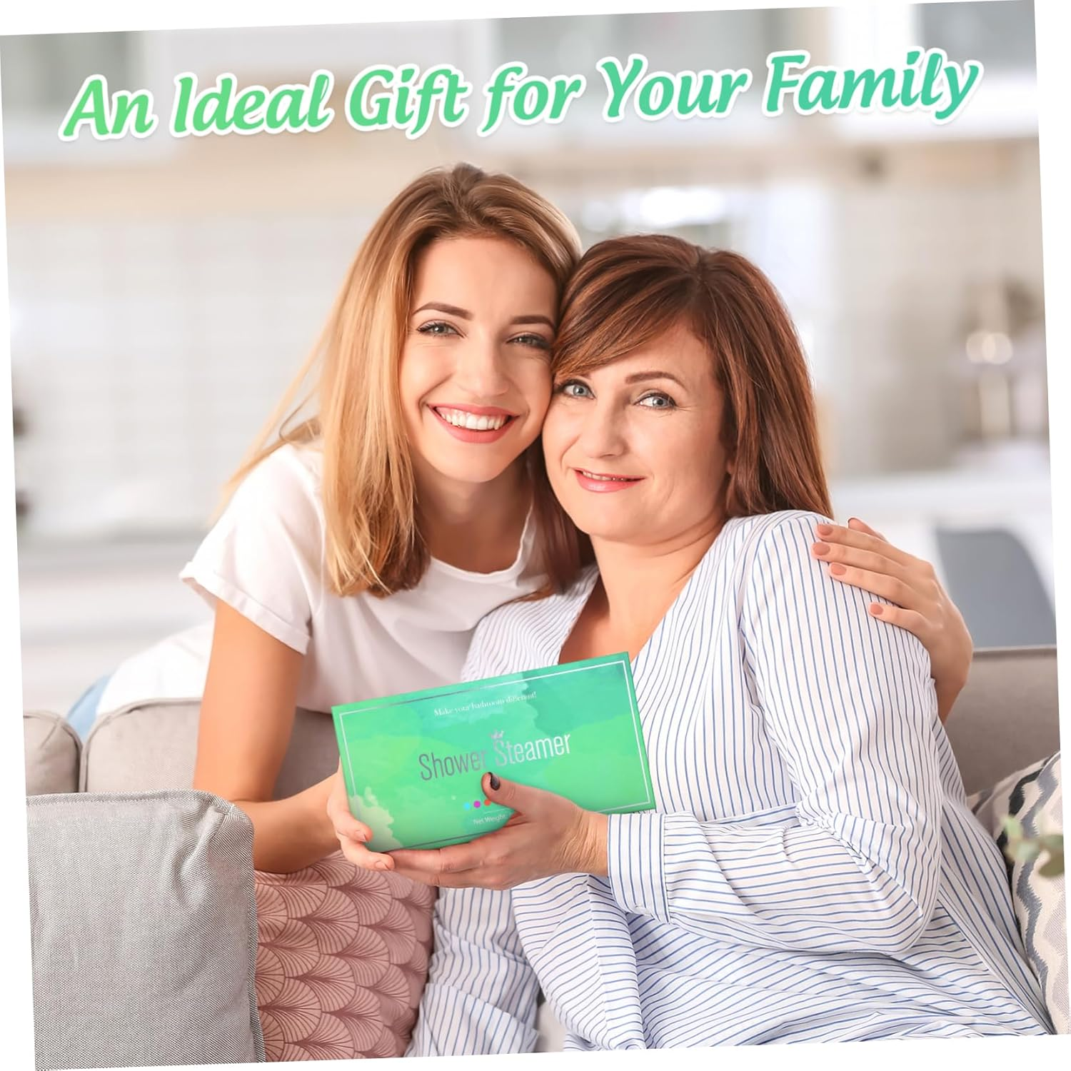 SAFIGLE 8Pcs Essential Oil Shower Tablets Set Dried Flowers Natural Bath Steamer for Relaxation Spa Women and Men image number 5