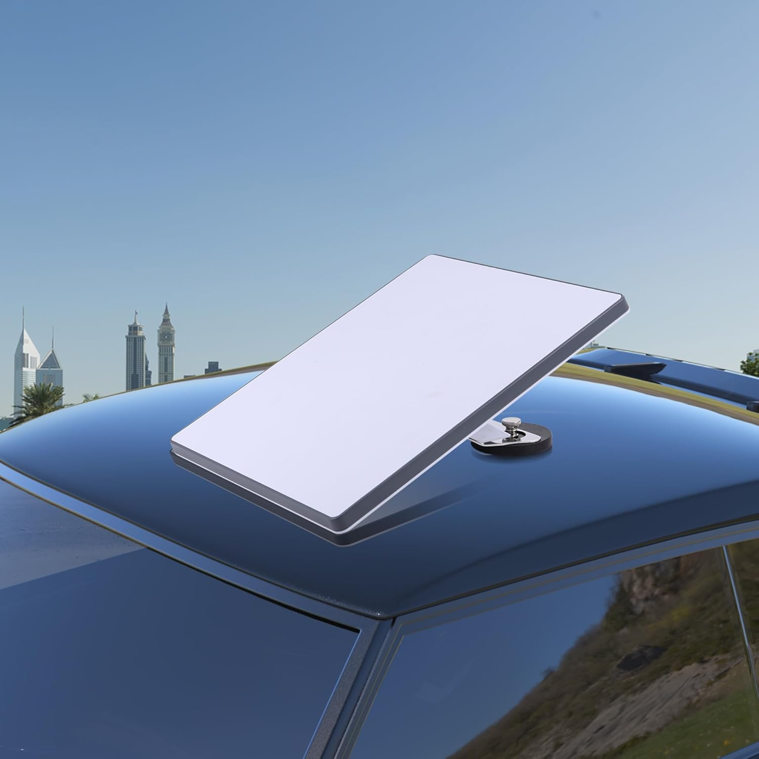 Starlink Mini Strong Magnet Mount Kit, Starlink V4 Roof Mount Magnetic Base. Internet Satellite Kit for RV Campervan Travel Van Mount Iron Roof Mount, 50 Lbs per round Magnet Pull (Magnet Mount Short)