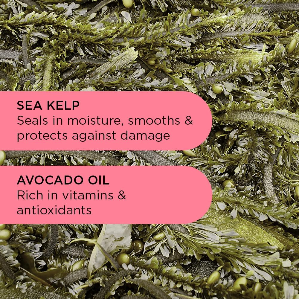 Noughty 97% Natural Wave Hello Curl Defining Conditioner, 97% Natural Sulphate Free Vegan Haircare, Vitamin Rich Formula for Curly and Wavy Hair, with Sea Kelp and Avocado Oil 1L