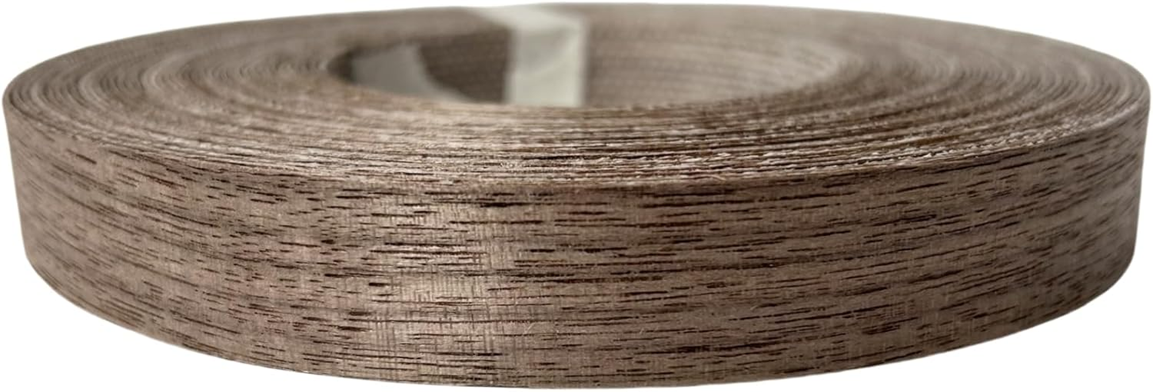 Preglued American Walnut Wood Veneer Edging, Plywood Edge Banding, Flexible Wood Tape, Iron on Easy Application Veneer Edging with Hot Melt Adhesive Back (2.2Cmx15M) image number 1