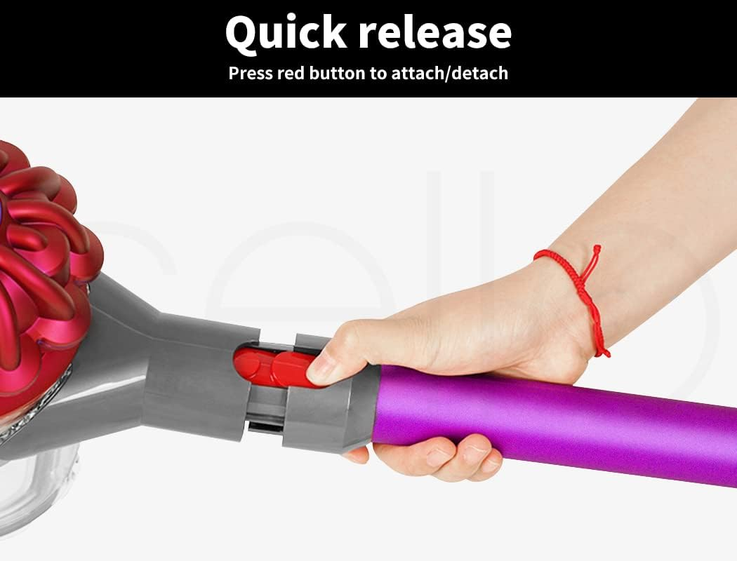Dyson Wand Stick Extension Tube for V7 V8 V10 V11 V15 Vacuum Cleaner Replacement - Original Factory Standard, Perfect Fit, Long-Lasting Design(Purple) image number 5