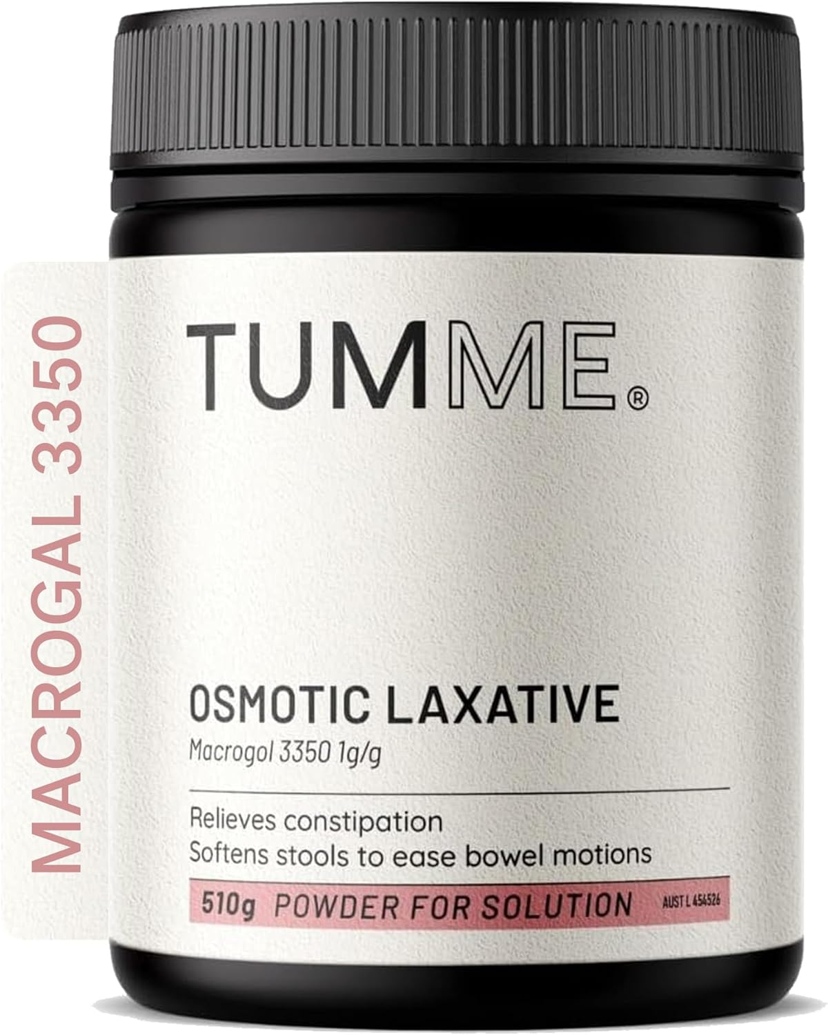 TUMME Osmotic Laxative Powder 510G | Constipation Relief Supplement | Gently Stimulates Bowels & Softens Stools for Regular Movements | Non-Dependency Formula (30 Doses) image number 1