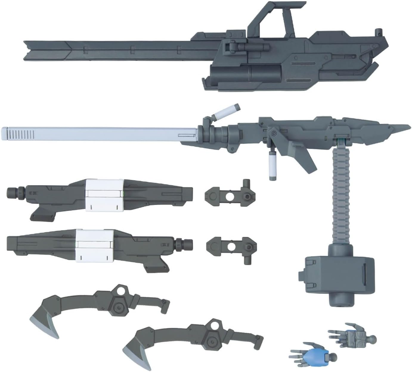 BANDAI Hobby Gundam Option Parts Set GUNPLA 12 (Large RAILGUN) image number 4