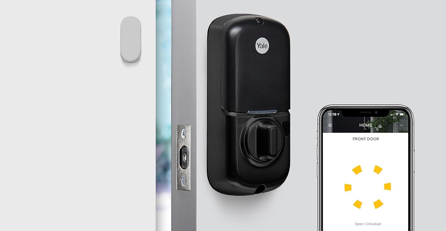 Yale Assure KEYED MATT Black with Yale Home HK Module image number 2