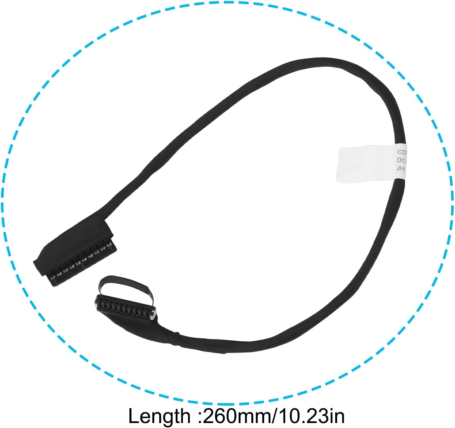 Emagtech 2 Pcs Laptop Battery Connection Cable Compatible with DELL Latitude 5580 E5580 5590 image number 1