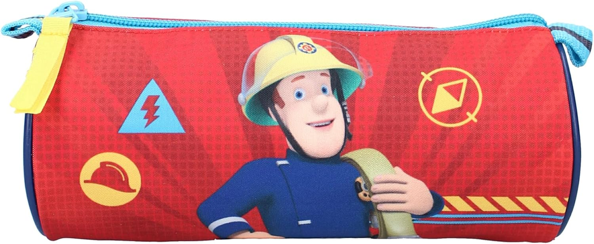 Pencil Case Baby Sam the Fireman Unstoppable Hero, Red, Pencil Case