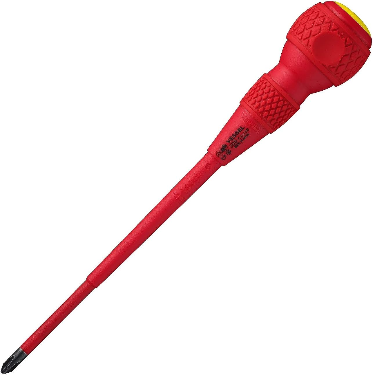VESSEL VDE 200 Insulated Screwdriver, 5 X 75 Mm image number 1