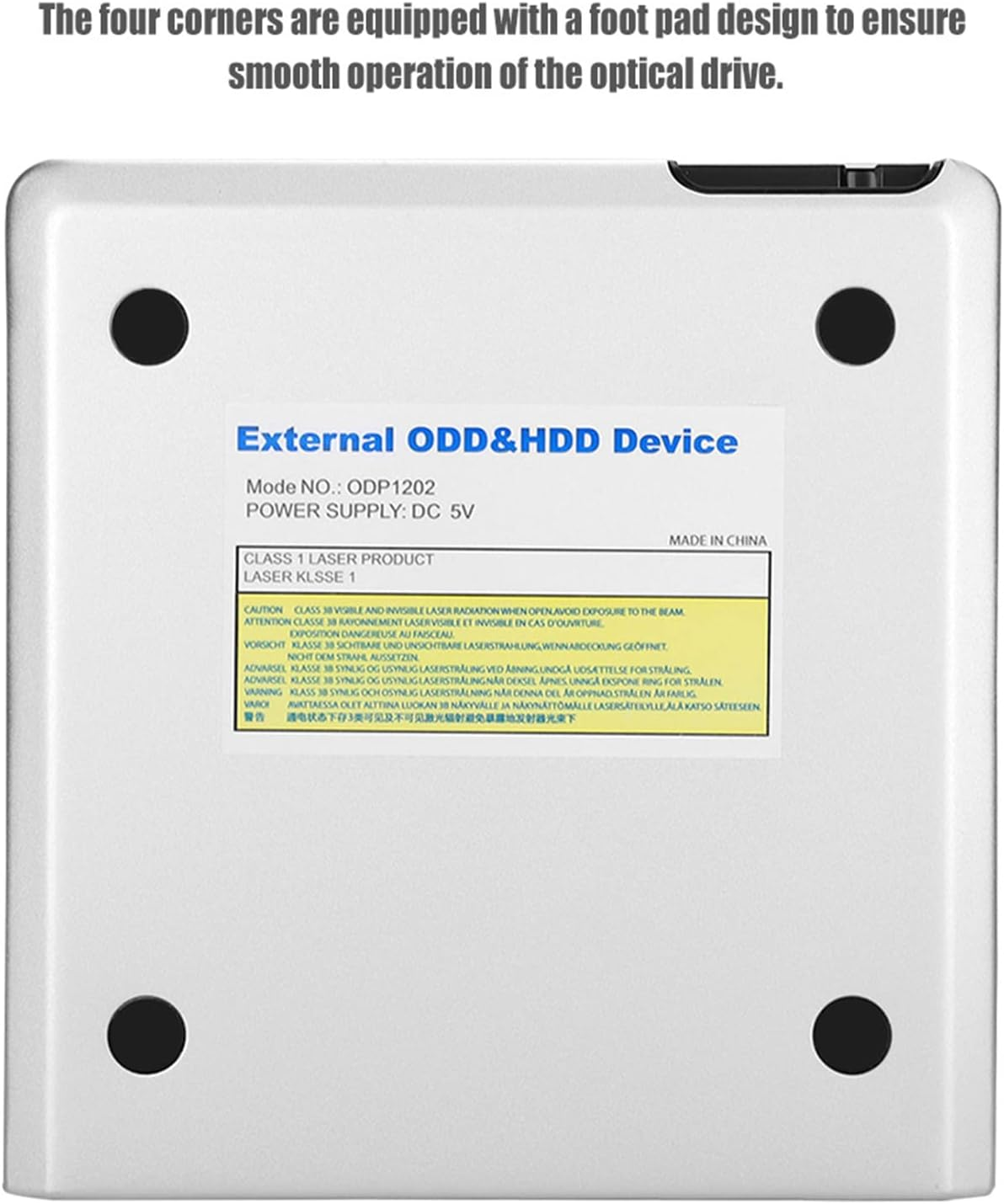 Blu-Ray USB 3.0 Burner, USB3.0 Blu-Ray Laptop PC External Optical Drive Disc Burner DVD CD BD Writer Recorder,Blueray Disc Rome 3D Drive BD DVD for Desktop/Notebook image number 1