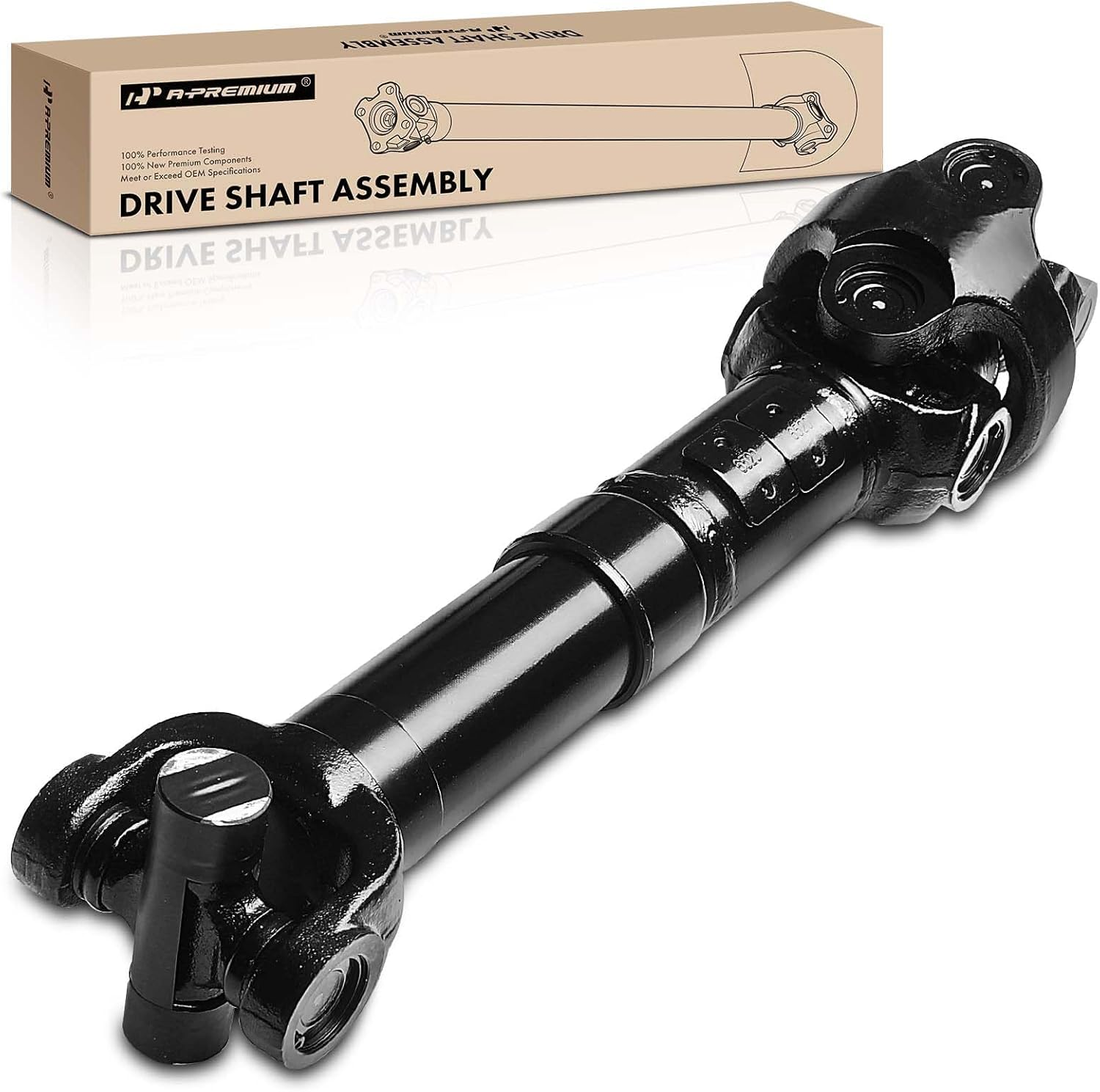 A-Premium Rear Complete Drive Shaft Prop Shaft Driveshaft Assembly [4WD, 93.4" WB] Compatible with Jeep Wrangler 1997-2006, 93.4" Wheelbase, with 2 to 6" Lift image number 3
