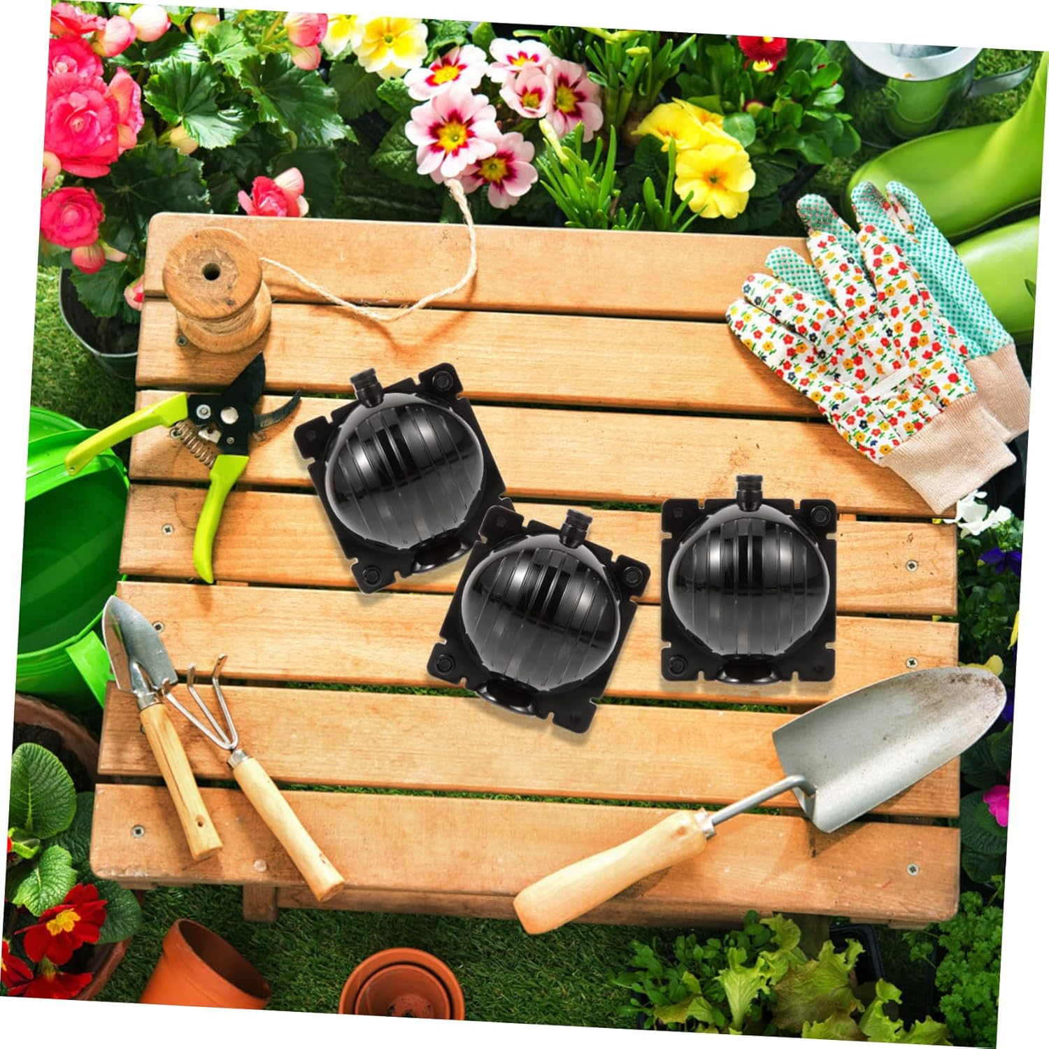 BUTIFULSIC 10Pcs Root Propagation Ball High Pressure Air Layering Propagation Box for Plant Root Growing Gardening Supplies Small image number 3