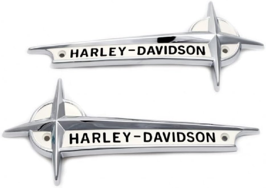 Genuine Harley Fuel Tank Nameplate '61-62FL Model 61776-61T image number 1