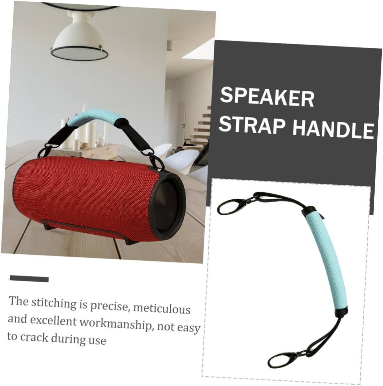 HOMSFOU Speaker Strap Handle for Xtreme Sturdy and Comfortable Grip Random Style image number 1