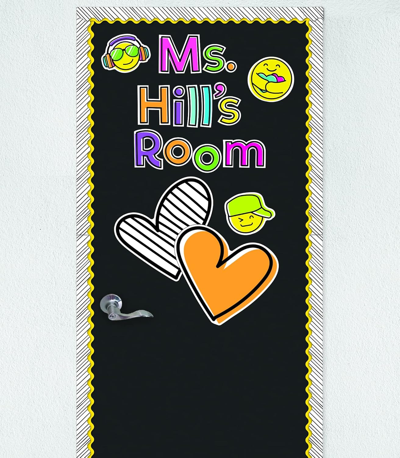 Carson Dellosa 219-Piece 4 Inch Kind Vibes Colorful Cutout Letters for Bulletin Boards, Numbers, Punctuation & Symbols, Bright and Colorful Bulletin Board Letters, Classroom Letters for Bulletin Board image number 3