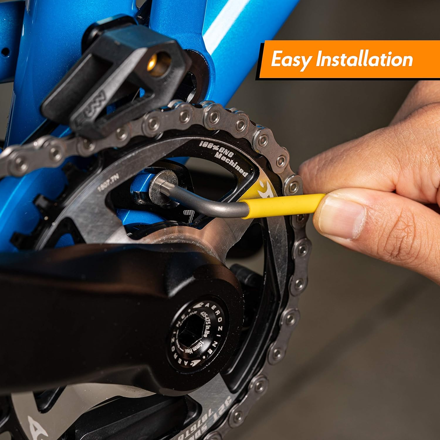 FUNN Bicycle Chain Guide - ZIPPA LITE ISCG05 - Tooth Capacity: 26-36T, BLACK image number 3