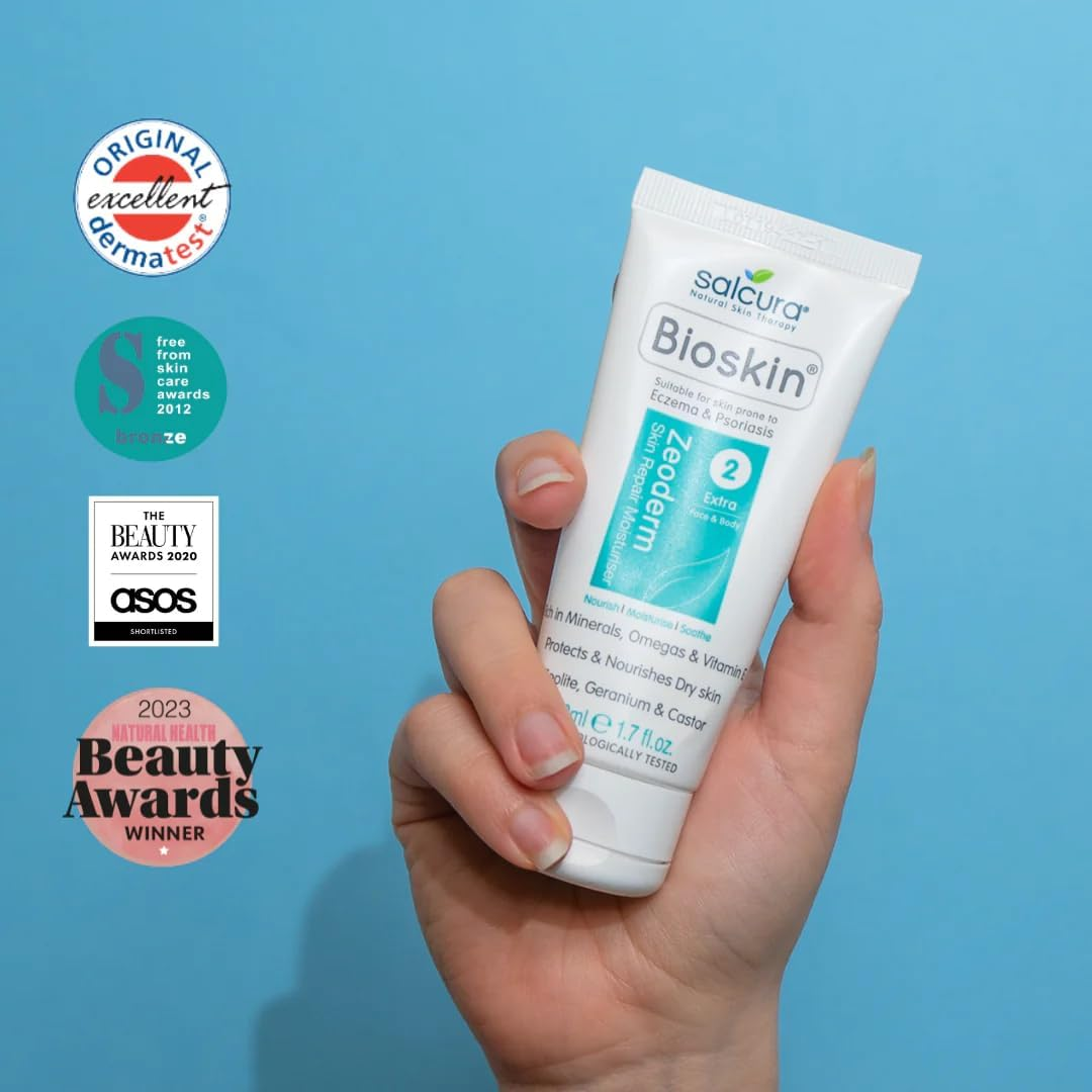 Salcura Natural Skin Bioskin Zeoderm Skin Repair Moisturiser 50 Ml