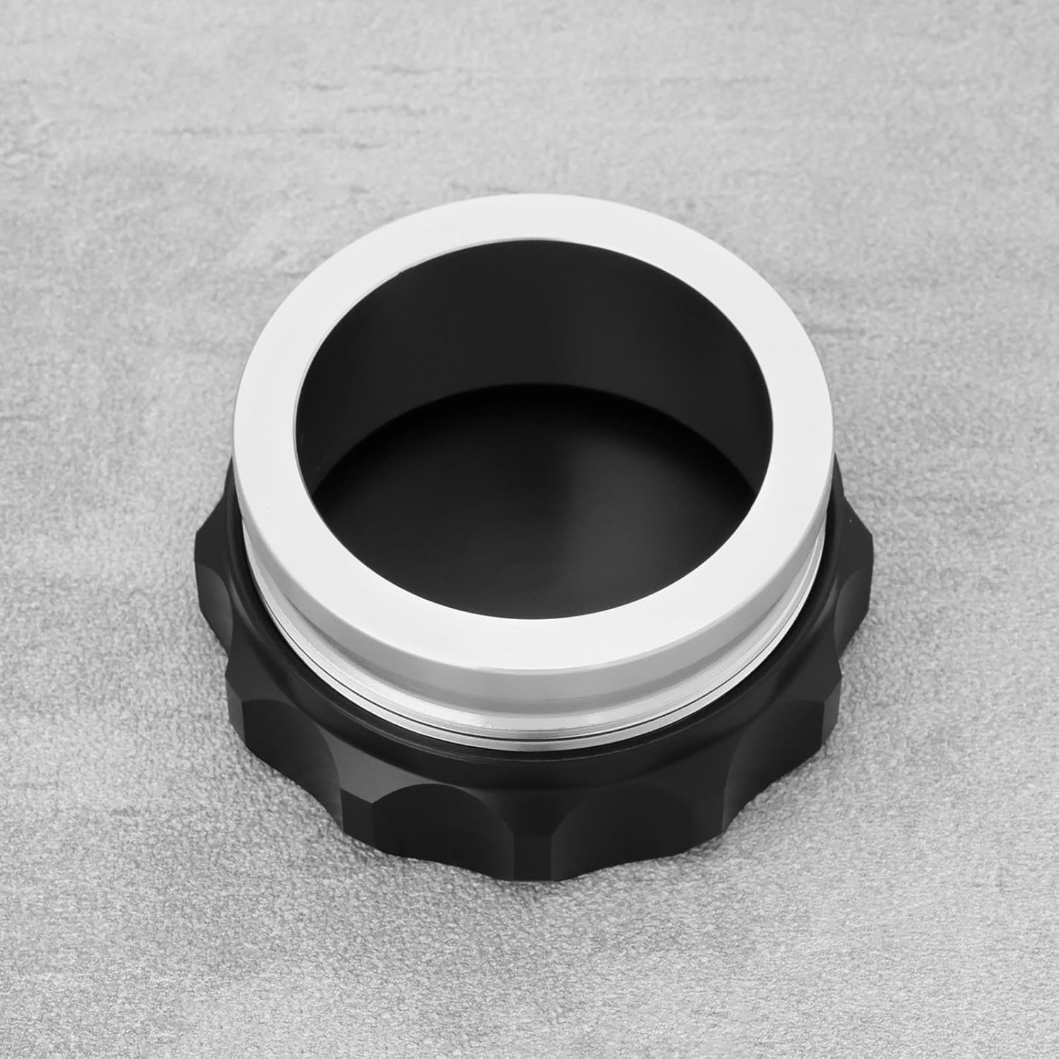 YINETTECH 2 Inch ID 51Mm Aluminium Alloy Fuel Tank Cover Weld Billet on Filler Neck with Cap Oil Fuel Water Tank Reservoir Cap Car Weld on Filler Neck Cap Oil Fuel Tank Black image number 4