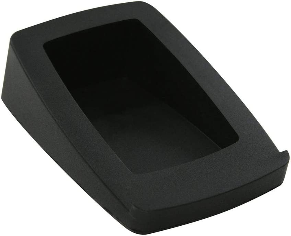 Audioengine DS2 Desktop Speaker Stands Pair - Vibration Damping 15 Degree Tilted Silicone Rubber Tabletop Stands Improve Sound - Acoustic Brilliant - Medium and Largesize