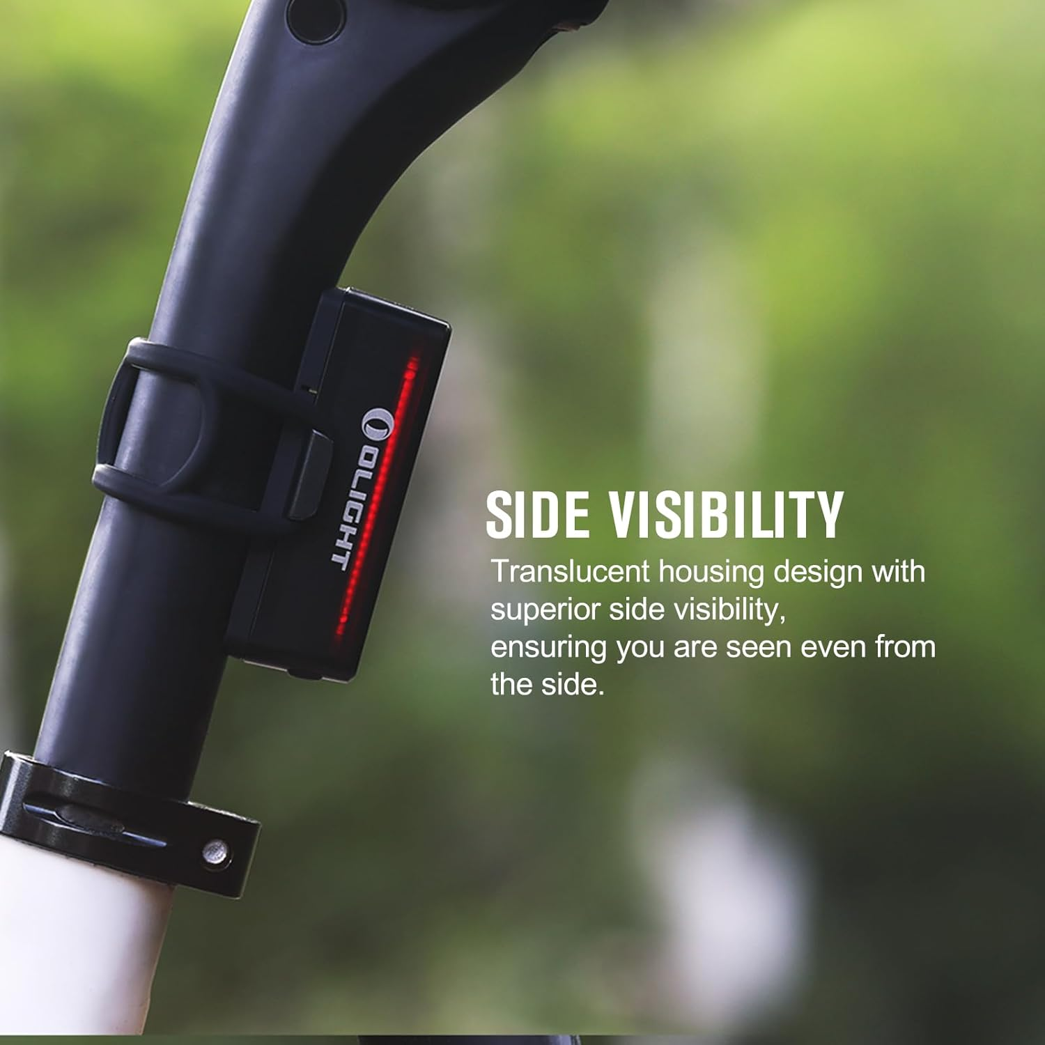 OLIGHT SEEMEE 30 C USB Rechargeable Bike Taillight Max 30 Lumens Max 6M Max 90H IPX6 Waterprroof Lightweight for Daily Commuting and Road Cycling image number 2
